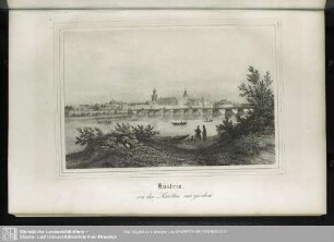 Küstrin, von dem Lünetten aus gesehen
