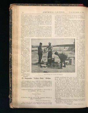 El Segundo "Libro Gris" Belga. : (En Septiembre de 1914, el Editor de esta Revista tradujo y editó en la Habana el Primer "Libro Gris" con la correspodencia diplomática del Gobierno Belga, relativa a la invasión. Varios miles de ejemplares fueron enviados entonces a los países todos de habla española. Debidamente autorizados, comenzamos hoy la publicación de algunas notas del Segundo "Libro Gris", sintiendo no poder publicarlo completo, dada su extensión.)