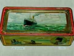 Blechdose "LLOYD ROYAL HOLLANDAIS AMSTERDAM"