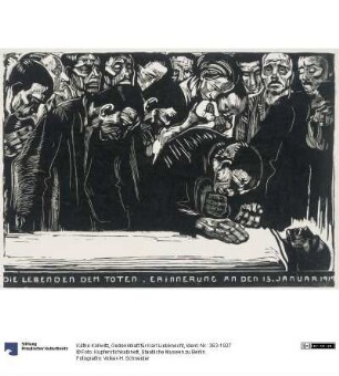 Gedenkblatt für Karl Liebknecht