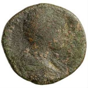 Münze, Sesterz, 196 - 197 n. Chr.