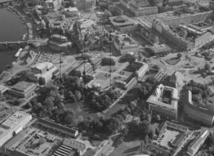 Innere Altstadt von Dresden : Blickrichtung Osten