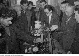 Dresden. Technische Hochschule Dresden (ab 1961: Technische Universität Dresden (TUD), Professor Smirnow, Dezember 1953