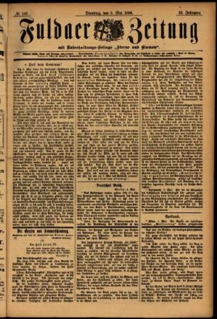 Ausgabe vom Dienstag, den 05. Mai 1896.