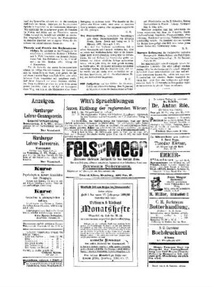 Anzeigen : Beilage zu Nr. 38 der Pädagogischen Reform
