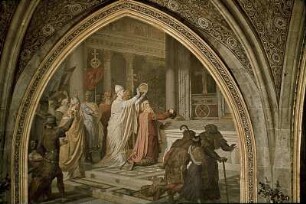 Die Krönung Karls des Großen durch den Papst