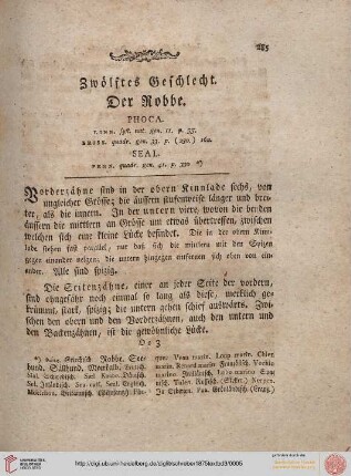 Zwölftes Geschlecht: Der Robbe