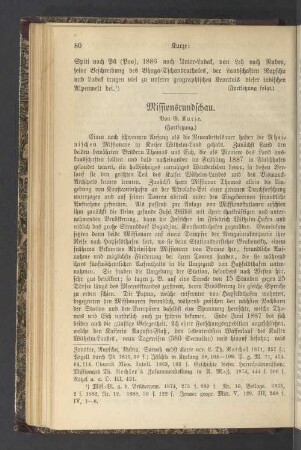 Missionsrundschau