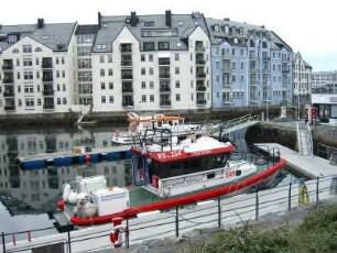 Alesund: Innerstädtische Bebauung