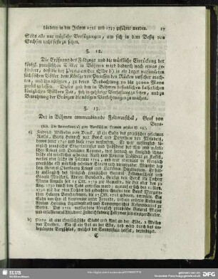 §. 12. [Von dem sächsis. Lager bey Pirna]