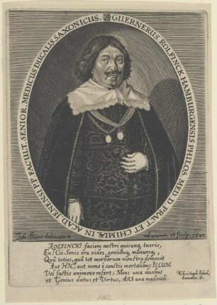 Bildnis des Guernerus Rolfinck