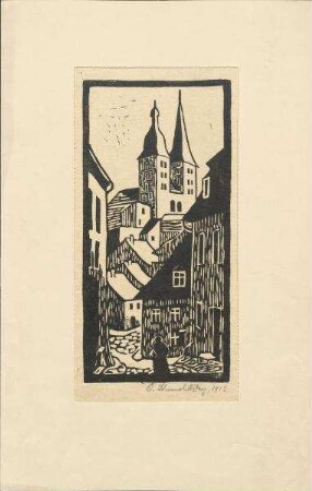 Die Roten Spitzen in Altenburg (Stadtansicht)