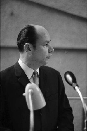 Gemeinderatssitzung mit Genehmigung des Haushalts 1970