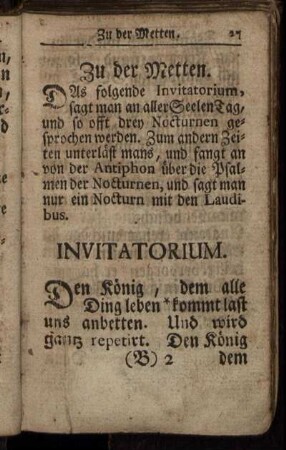 Zu der Metten.