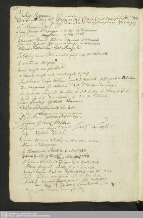 S. 20-40: 1764 - 1775