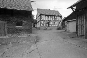 Fachwerkhaus (Fachwerkhaus); Burghaun, Schwarzbachstraße 26