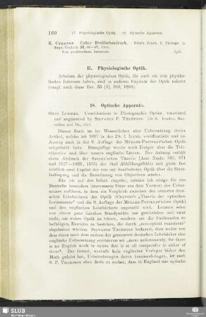 17. Physiologische Optik