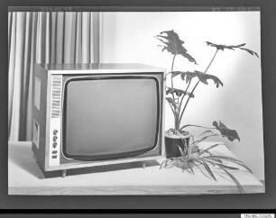 Fernsehempfänger nach dem Umbau, Foto 1973