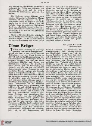 Timm Kröger