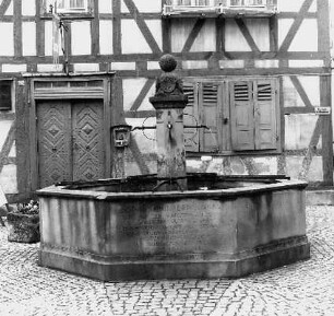 Laufbrunnen; Michelstadt, Große Gasse (vor Nr. 14)
