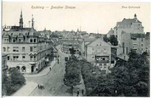Radeberg. Dresdner Straße - Neue Realschule