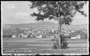 Pulsnitz. Blick vom Eierberg auf Pulsnitz