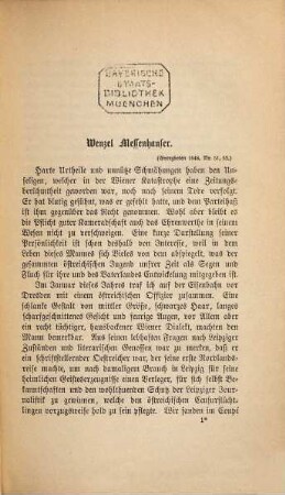 Gesammelte Werke, 16. Aufsätze zur Geschichte, Literatur und Kunst