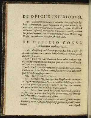 De Officiis Inferiorum