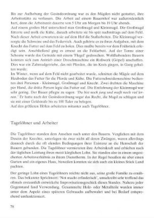 Tagelöhner und Arbeiter