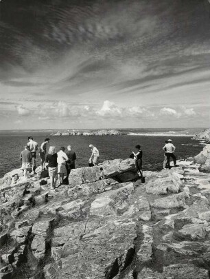Die Felsenküste bei Camerat am Pointe de Penhir, Bretagne