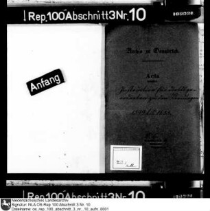 Instruktionen für die Deputierten zu den Kreistagen