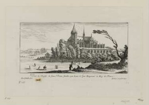 Veuë de l’Eglise de sainct Victor