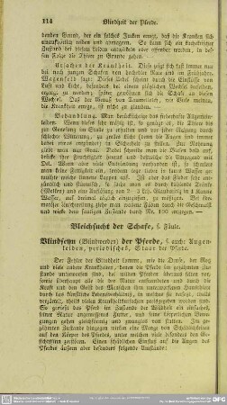 Bleichsucht der Schafe
