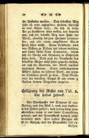 Erklärung des Riffes von Tab. 2. Ein Halbes Zehneck.