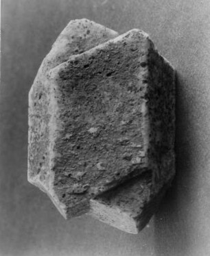 Feldspat, ein sogen. 'Karlsbader Zwilling', Kristalle