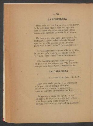 La cara rota