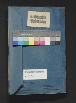Überweisung von Geschenken für die Armen der Stadt und Verteilung derselben