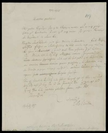 Brief von Karl Otfried Müller an Johann Friedrich Herbart, Göttingen, 14.9.1837