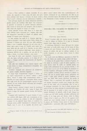 Ancora del palazzo di Federico II ad orta