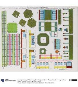 Zentralflughafen Berlin – Tempelhof. (Sechs Bogen) Vierter Bogen.