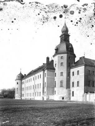 Küstrin. Schloß (Mitte 16. Jahrhundert). Friedrichsmuseum. Ansicht von Südsüdosten