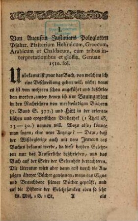 Literarisches Museum. 2. 1778/80 (1780)