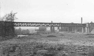 Pforzheim Brötzingen Enzbrücke Hilfspfeiler
