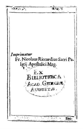 Imprimatur