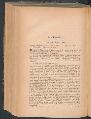 Letras argentinas