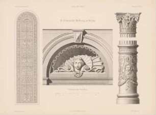 St. Gertraudt-Stiftung, Berlin: Details Exedra (aus: Architektonisches Skizzenbuch, H. 200/5, 1886)