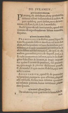 De iuramenti delatione.