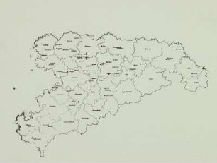 Einteilung in Verwaltungsbezirke, Zeichnung von Dr. de Guehery.