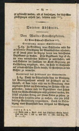 54-61, Dritter Abschnitt (von Waide-Gerechtigkeiten)