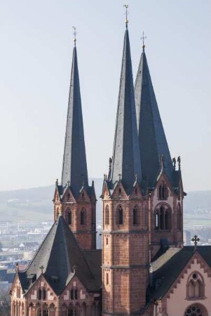 Marienkirche — Chorwinkeltürme